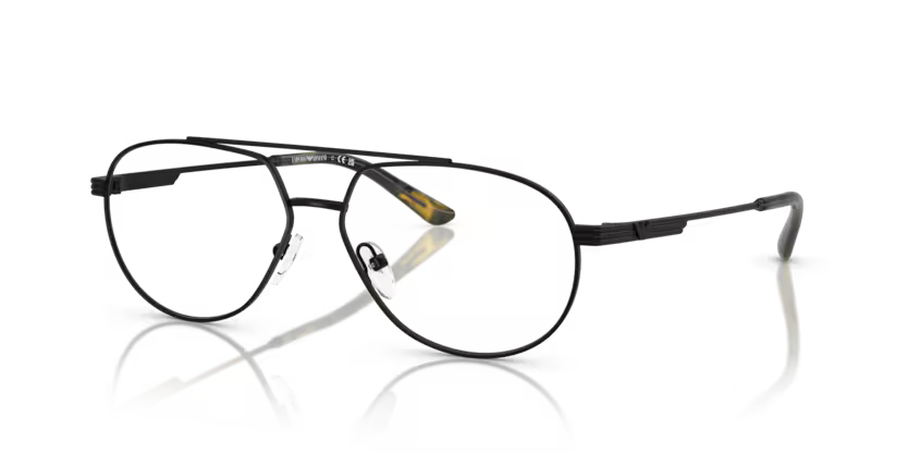 Emporio Armani EA1165 3001 Men's Aviator Eyeglasses
