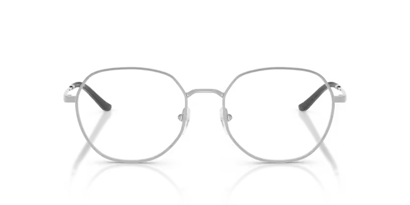 Emporio Armani EA1174D 3015 Shiny Silver Round Eyeglasses