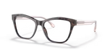 Emporio Armani EA3193 5410 Shiny Pink Havana Cat-Eye Eyeglasses