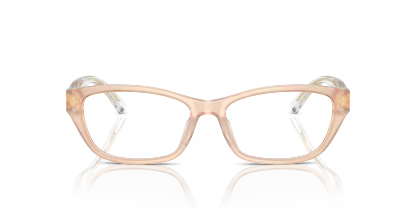 Emporio Armani EA3238U 6098 Shiny Opaline Tundra Cat-Eye Eyeglasses
