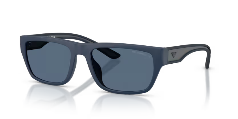 Emporio Armani EA4267U Rubberized Matte Black Pillow Sunglasses