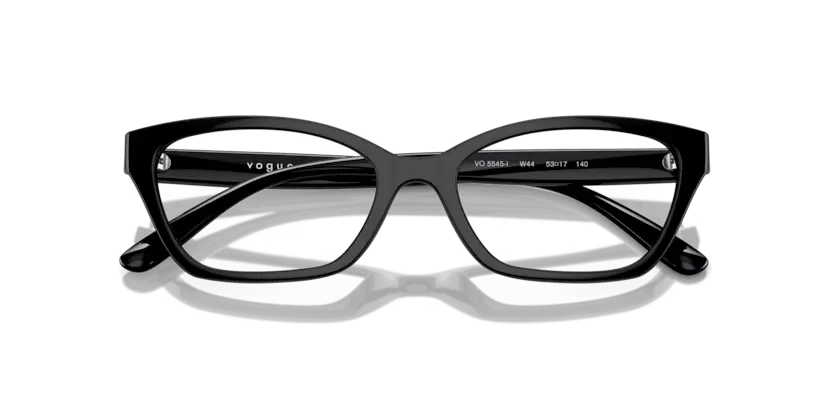 Black eyeglasses on a transparent background