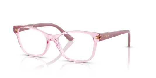 Pink sunglasses with reflective lenses on a clear background