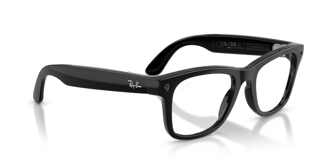 Ray-Ban Meta Wayfarer (Gen 3) Black Transitions Grey Transitions RW4011 601/1Z 50 Smart Glasses
