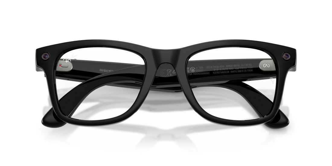 Ray-Ban Meta Wayfarer (Gen 3) Black Transitions Grey Transitions RW4011 601/1Z 50 Smart Glasses