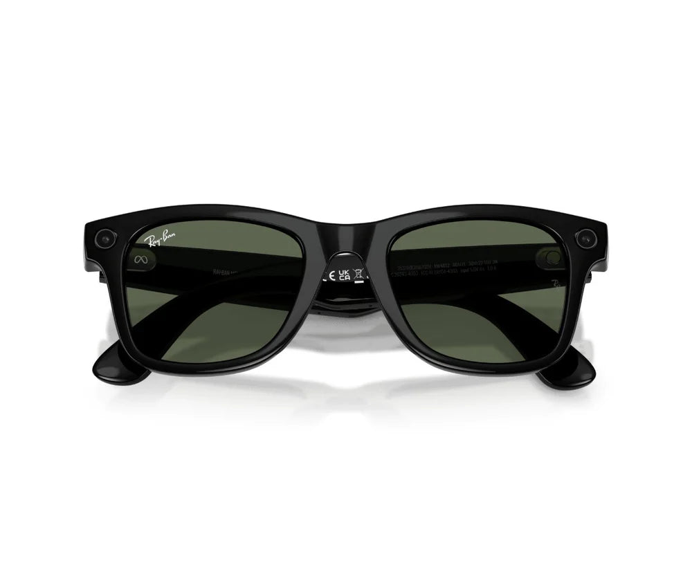 Ray-Ban RW4012 META WAYFARER LARGE (GEN 2) BLACK 601/71 53