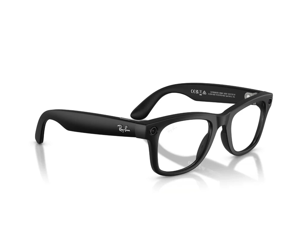Ray-Ban RW4012 META WAYFARER LARGE (GEN 2) MATTE BLACK 601/S1Z 53 RAY-BAN META