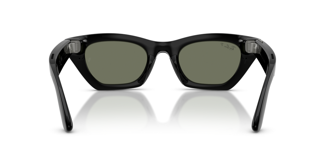 Ray-Ban Meta Zena (Gen 3) Black Green Polarized RW4015 601/9A 49 Smart Glasses