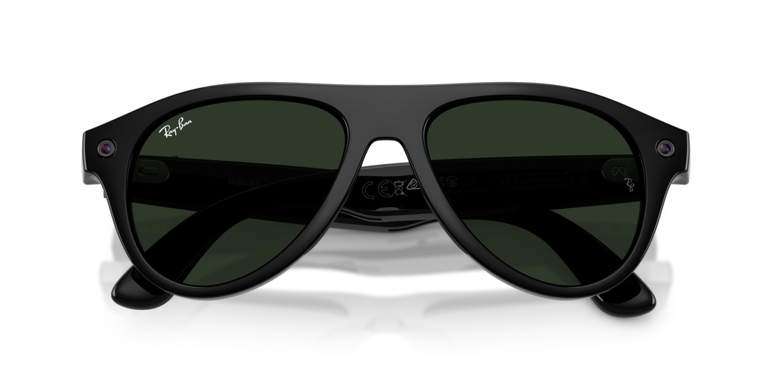 Ray-Ban Meta Aviator (Gen-3) Black Transitions Green Gradient Transitions RW4016 601/1M 54 Smart Glasses