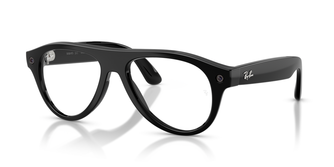 Ray-Ban Meta Aviator (Gen-3) Black Transitions Green Gradient Transitions RW4016 601/1M 54 Smart Glasses