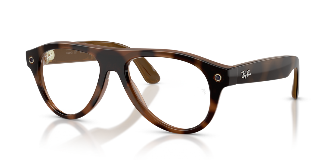 Ray-Ban Meta Aviator (GEN-3) Havana Transitions Brown Transitions RW4016 6905M4 54 Smart Glasses