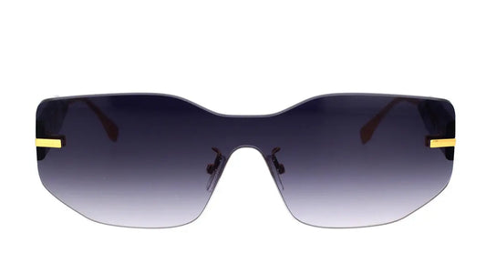 FENDI FE40066U 31W 0002 Rimless 140 140 Composite Plastic + Metal SUNGLASSES Fendi