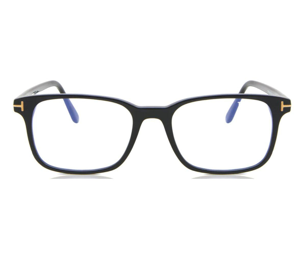 Tom Ford FT5831-B 001 Shiny Black Square Eyeglasses