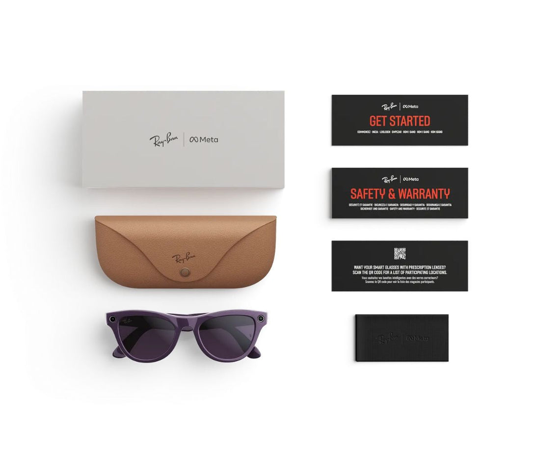 Rayban RW4014 META SKYLAR (GEN 2) SHINY MYSTIC VIOLET 6701/CH 52