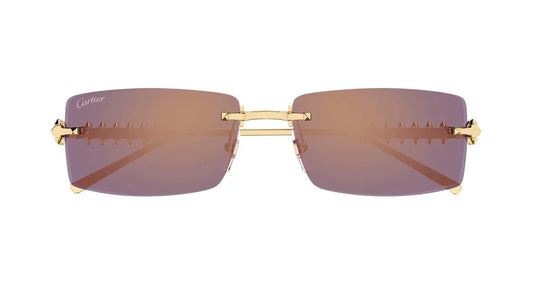 CARTIER CT0604S 003 57 SUNGLASSES Cartier