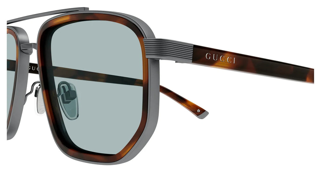 Gucci GG2073S 002 Gunmetal Havana Sunglasses