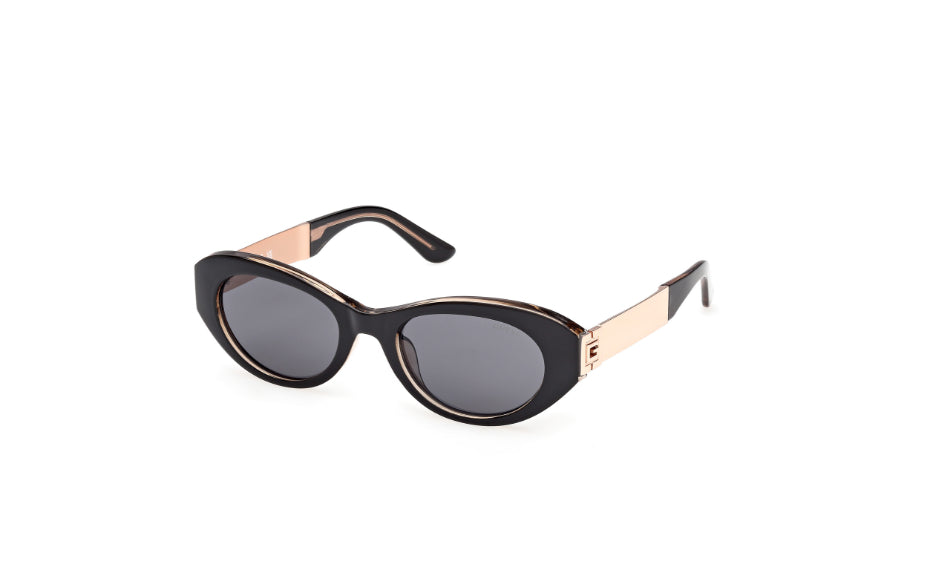 Guess GU00261-H 01A Oval Sunglasses