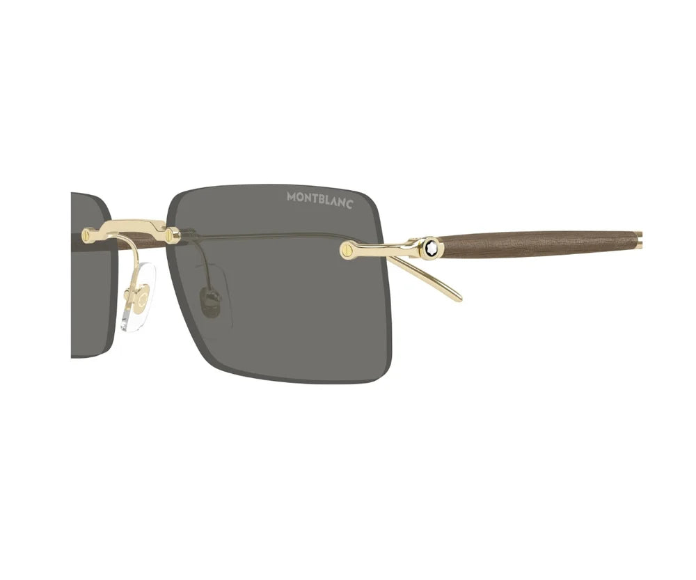 MB0453S 001 Gold Men’s Sunglasses