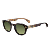 Etnia Barcelona Green UV Protected Oval Unisex Sunglasses 5VERDAG48SHV