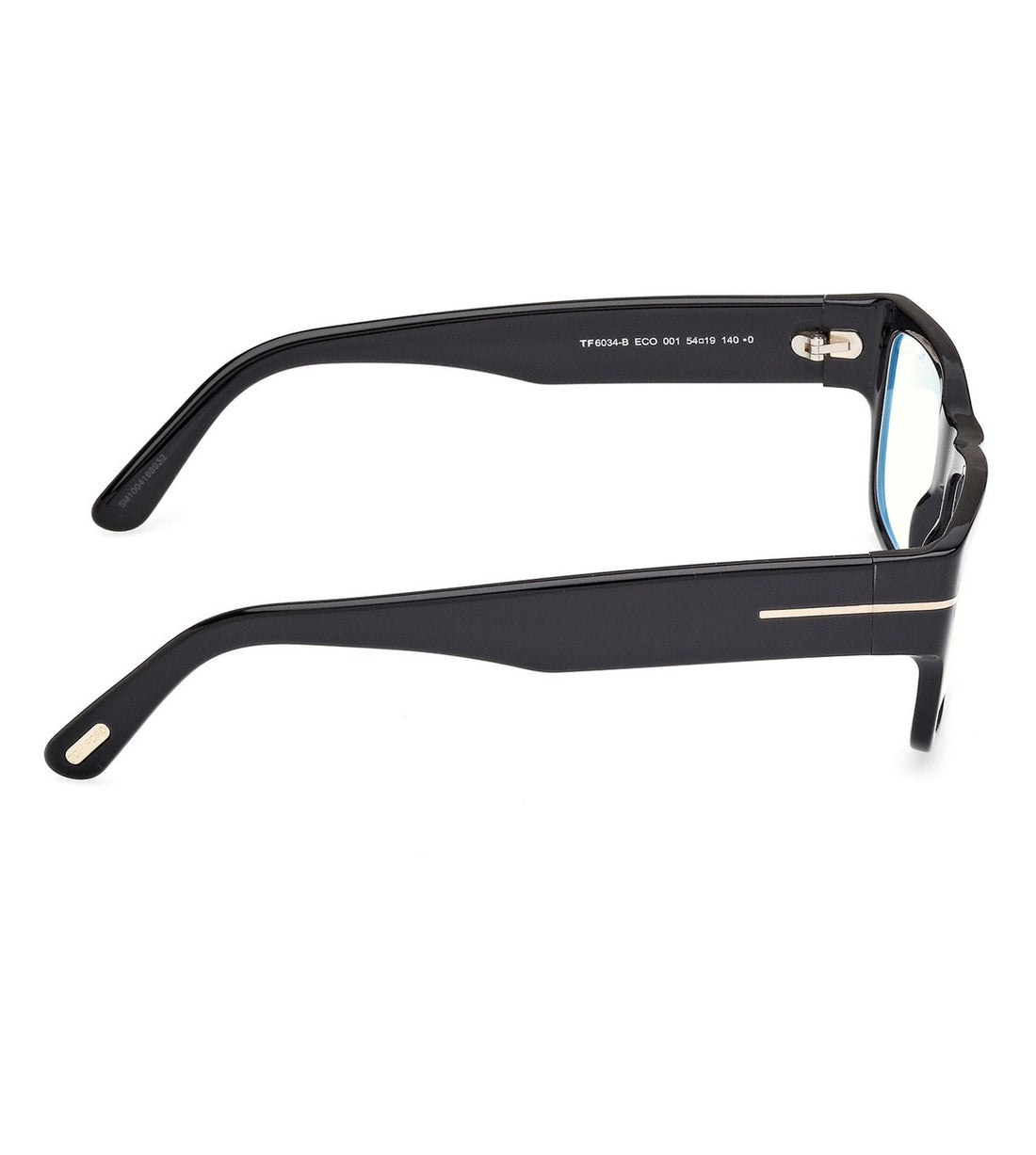 Tom Ford FT6034-B 001 Shiny Black Men's Eyeglasses