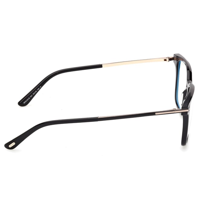 Tom Ford FT6124-B 001 Shiny Black Square Eyeglasses