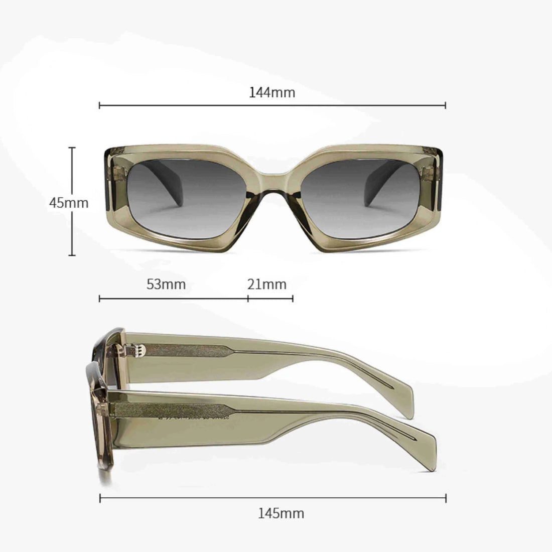 Mystique (Acetate) – Unisex Acetate + TR-90 Sunglasses