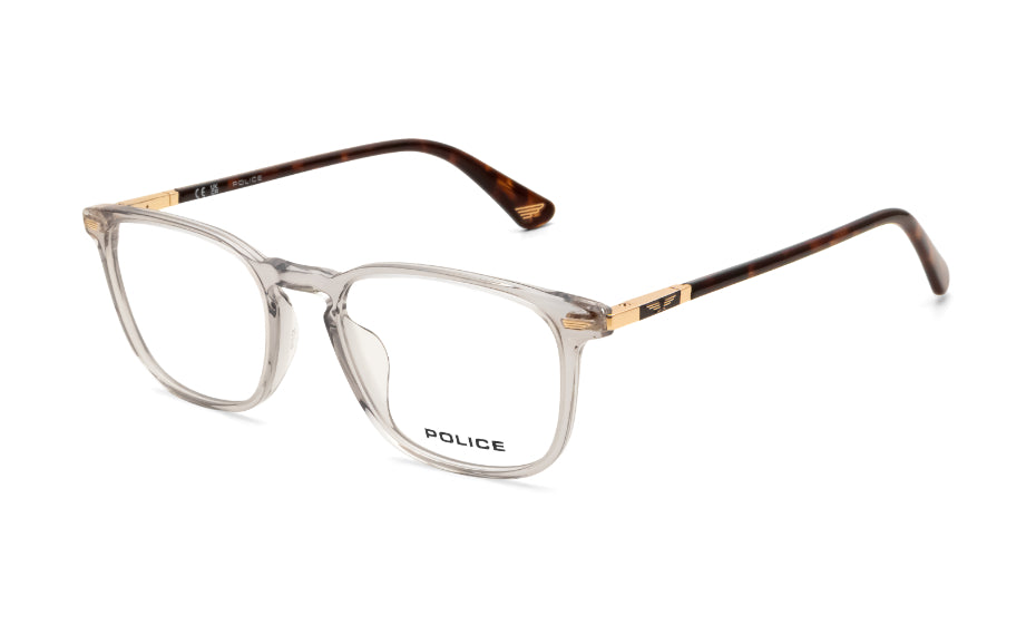 Police Crossroads 4 VPLF81K Col.07T1 Men's Eyeglasses