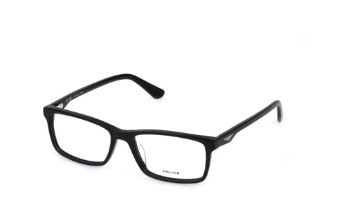 Police Origins Lite 24 VPLN82A Col.0700 Rectangular Eyeglasses