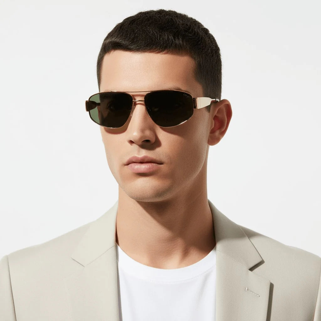 Vatican – Unisex Premium Nickel Metal Sunglasses VINTAGE