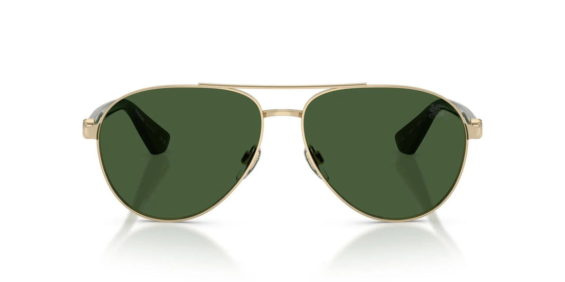 Burberry BE3167 110971 Light Gold Pilot Sunglasses