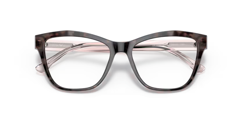 Emporio Armani EA3193 5410 Shiny Pink Havana Cat-Eye Eyeglasses