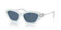 843680 - Frosted pale sapphire