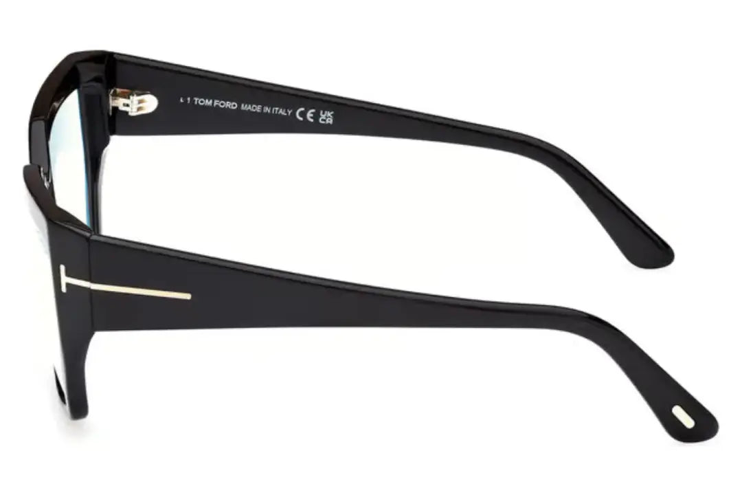 Tom Ford FT5951-B 001 Square Eyeglasses for Women