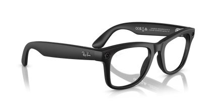 Ray-Ban | Meta Wayfarer Large Matte Black - Gen 1 RW4008601S1M Nayan Sukh Exclusive