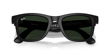 Ray-Ban | Meta Wayfarer Large Matte Black - Gen 1 RW4008601S1M Nayan Sukh Exclusive