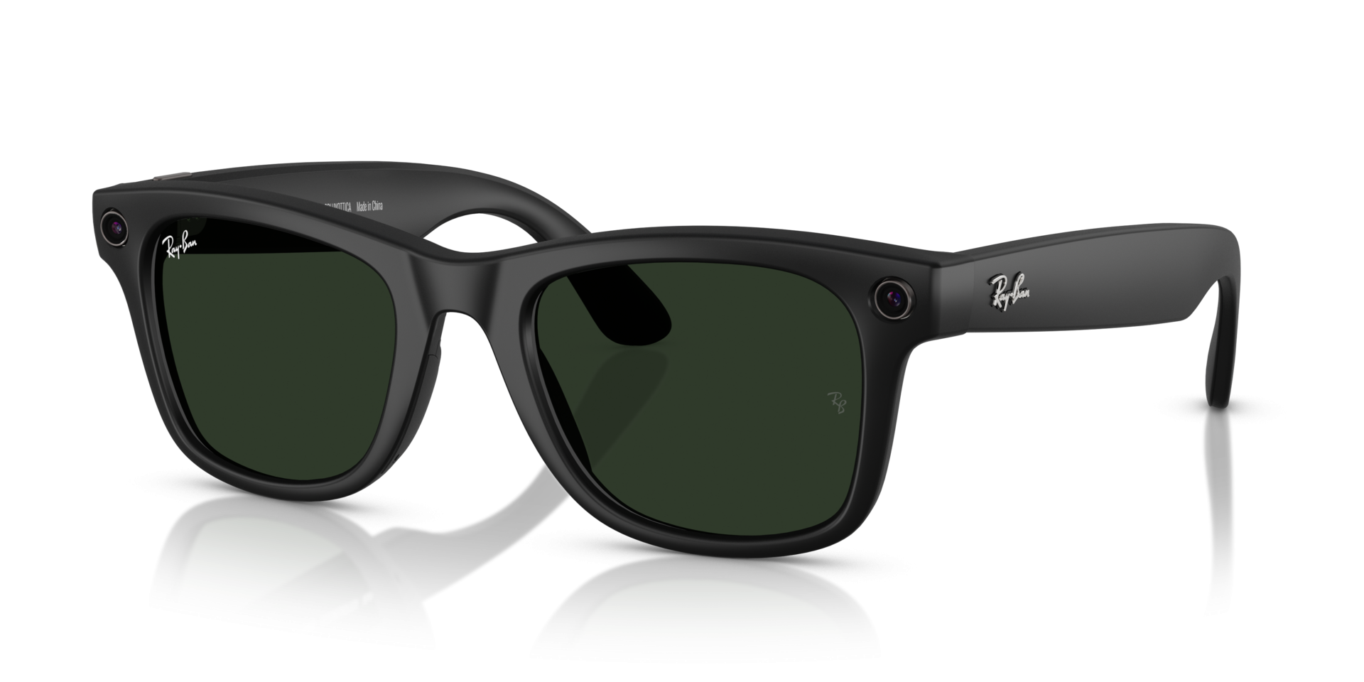 Ray-Ban | Meta Wayfarer Large Matte Black - Gen 1 RW4008601S1M Nayan Sukh Exclusive