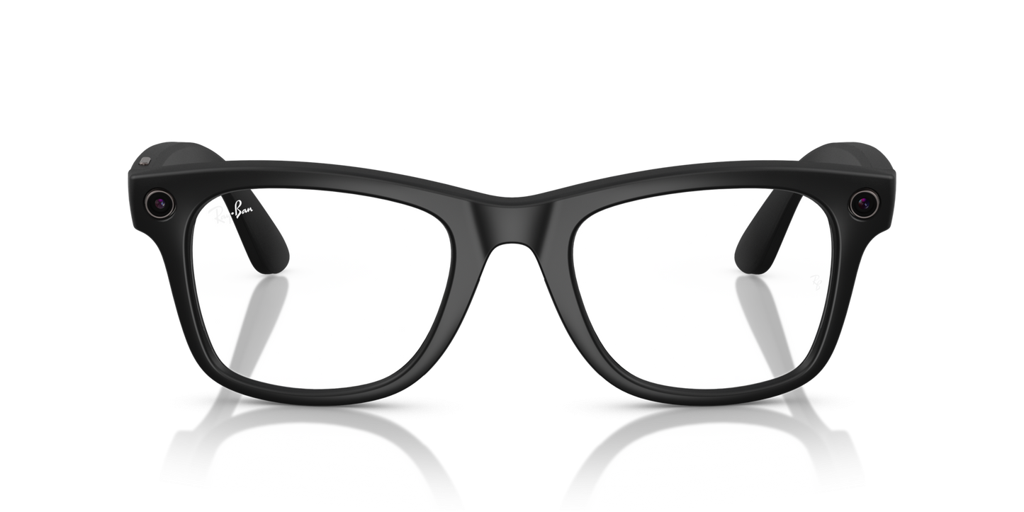 Ray-Ban | Meta Wayfarer Large Matte Black - Gen 1 RW4008601S1M Nayan Sukh Exclusive