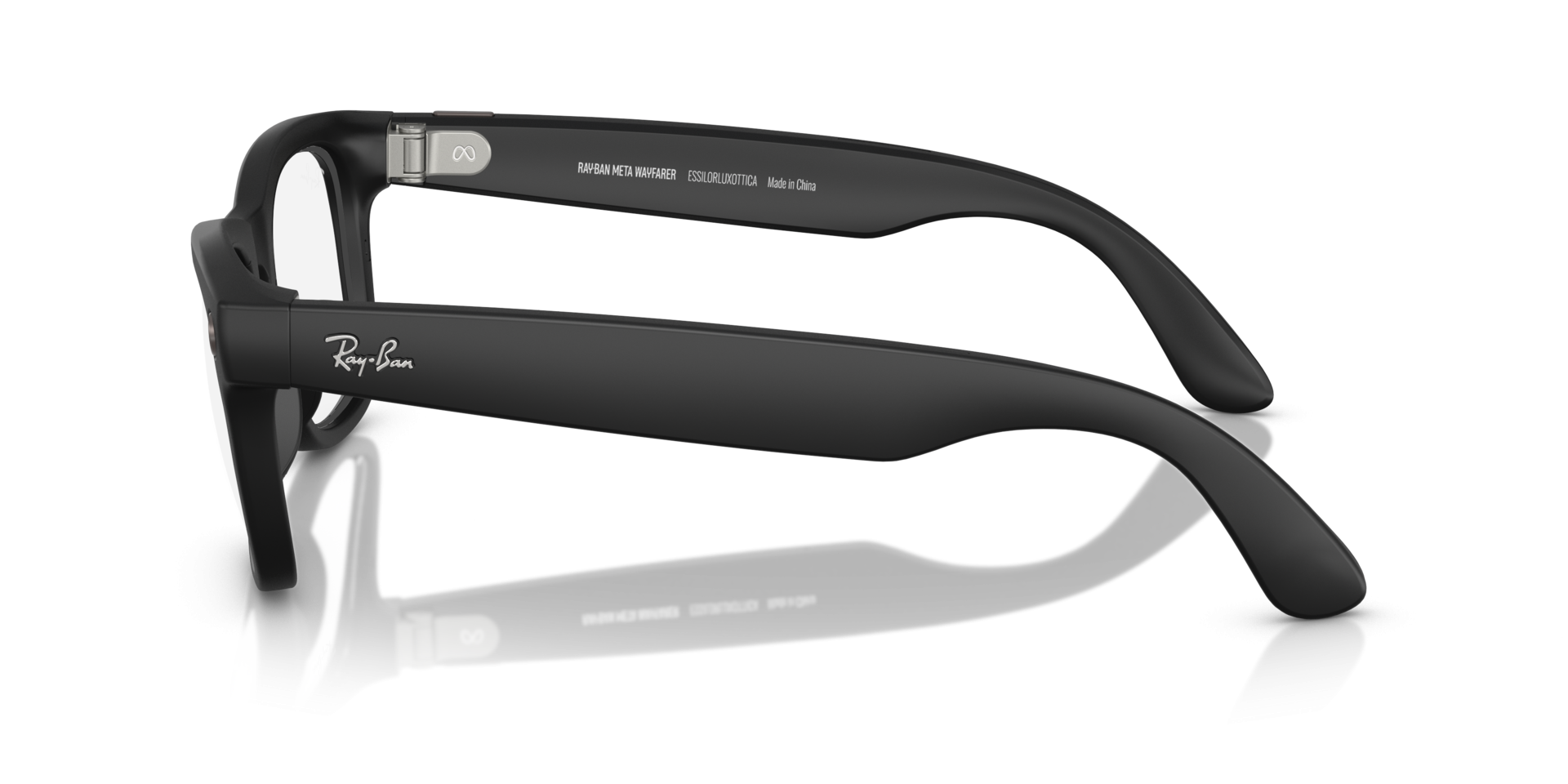 Ray-Ban | Meta Wayfarer Large Matte Black - Gen 1 RW4008601S1M Nayan Sukh Exclusive