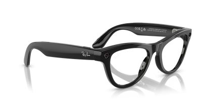 Ray-Ban | Meta Skyler Shiny Black - Gen 1 0RW4010601CH RAY-BAN META