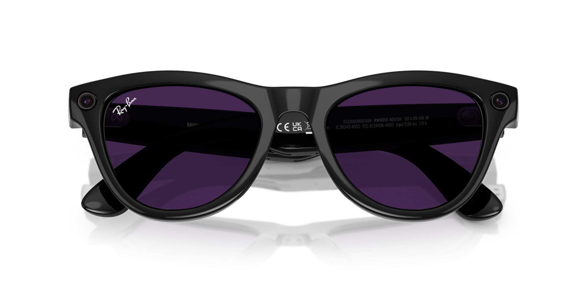 Ray-Ban | Meta Skyler Shiny Black - Gen 1 0RW4010601CH RAY-BAN META