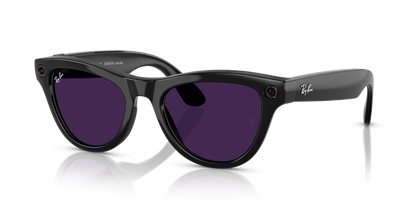 Ray-Ban | Meta Skyler Shiny Black - Gen 1 0RW4010601CH RAY-BAN META