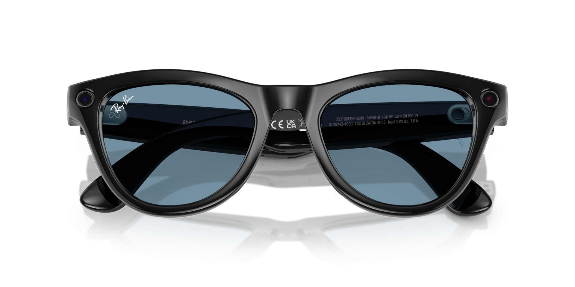 Ray-Ban | Meta Skyler Shiny Black - Gen 1 RW4010601MF RAY-BAN META