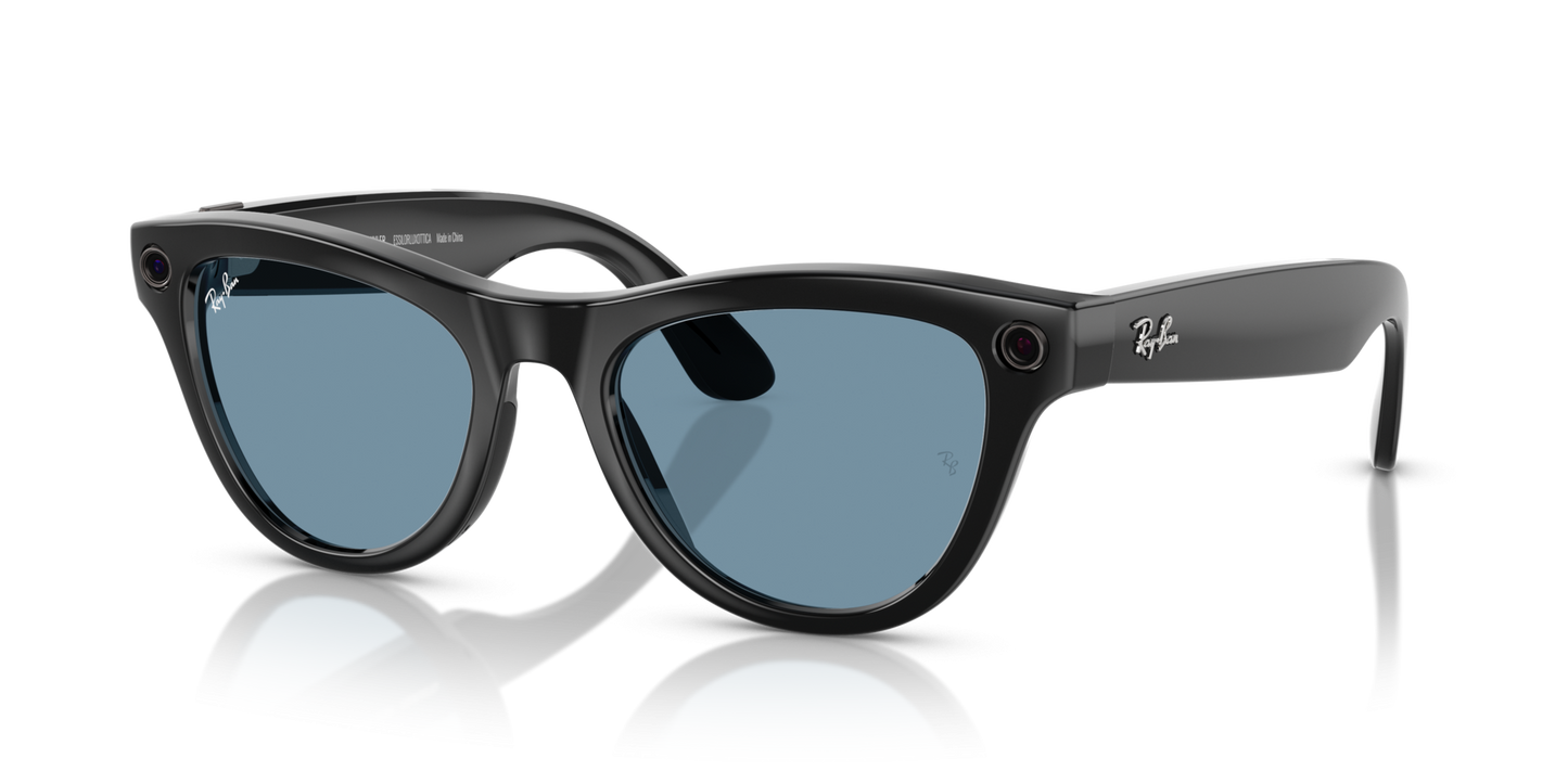 Ray-Ban | Meta Skyler Shiny Black - Gen 1 RW4010601MF RAY-BAN META