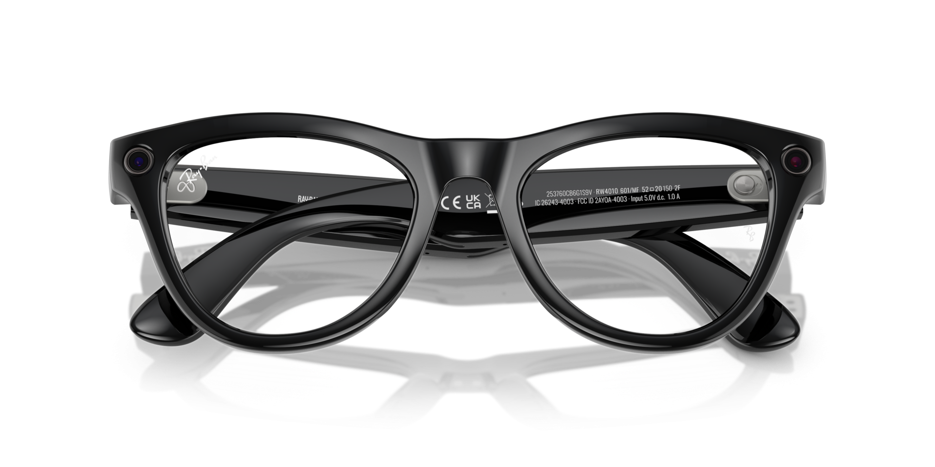 Ray-Ban | Meta Skyler Shiny Black - Gen 1 RW4010601MF RAY-BAN META