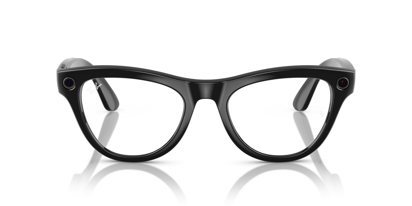 Ray-Ban | Meta Skyler Shiny Black - Gen 1 RW4010601MF RAY-BAN META