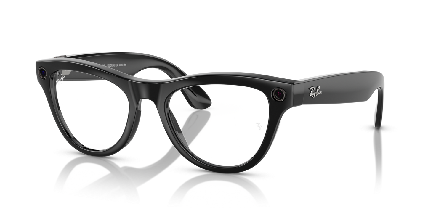 Ray-Ban | Meta Skyler Shiny Black - Gen 1 RW4010601MF RAY-BAN META