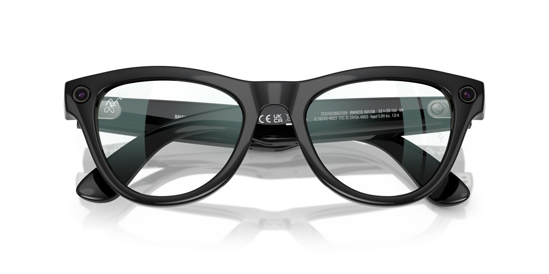 Ray-Ban | Meta Skyler Shiny Black - Gen 1 RW4010601SB RAY-BAN META