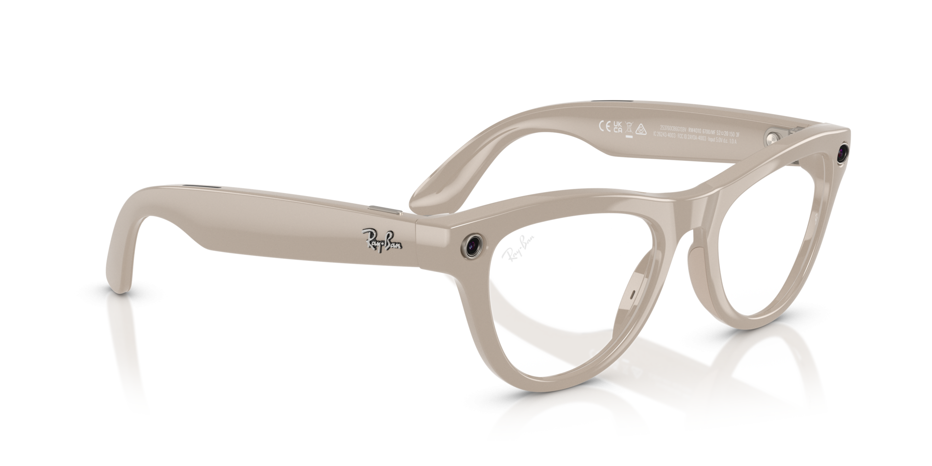 Ray-Ban | Meta Skyler Chalky Gray - Gen 1  RW40106700MF RAY-BAN META