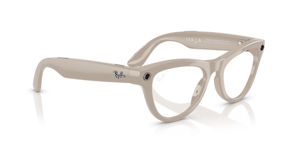 Ray-Ban | Meta Skyler Chalky Gray - Gen 1  RW40106700MF RAY-BAN META