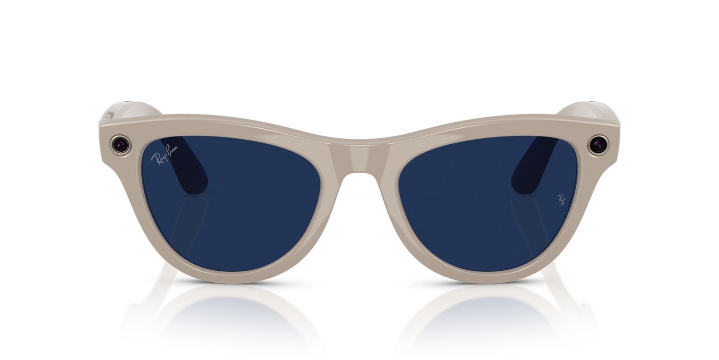 Ray-Ban | Meta Skyler Chalky Gray - Gen 1  RW40106700MF RAY-BAN META